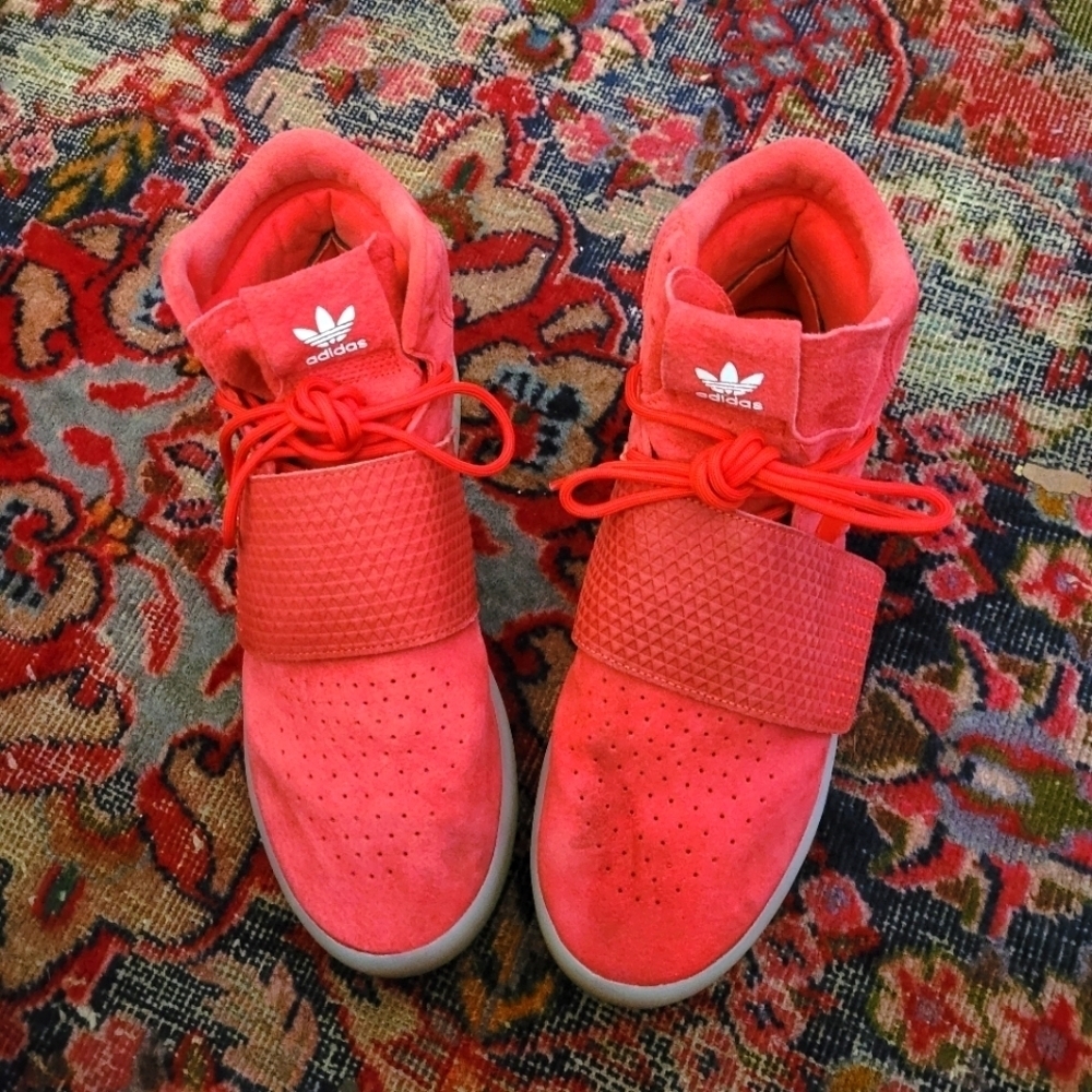 Adidas Tubular Invaders Size 12 Red